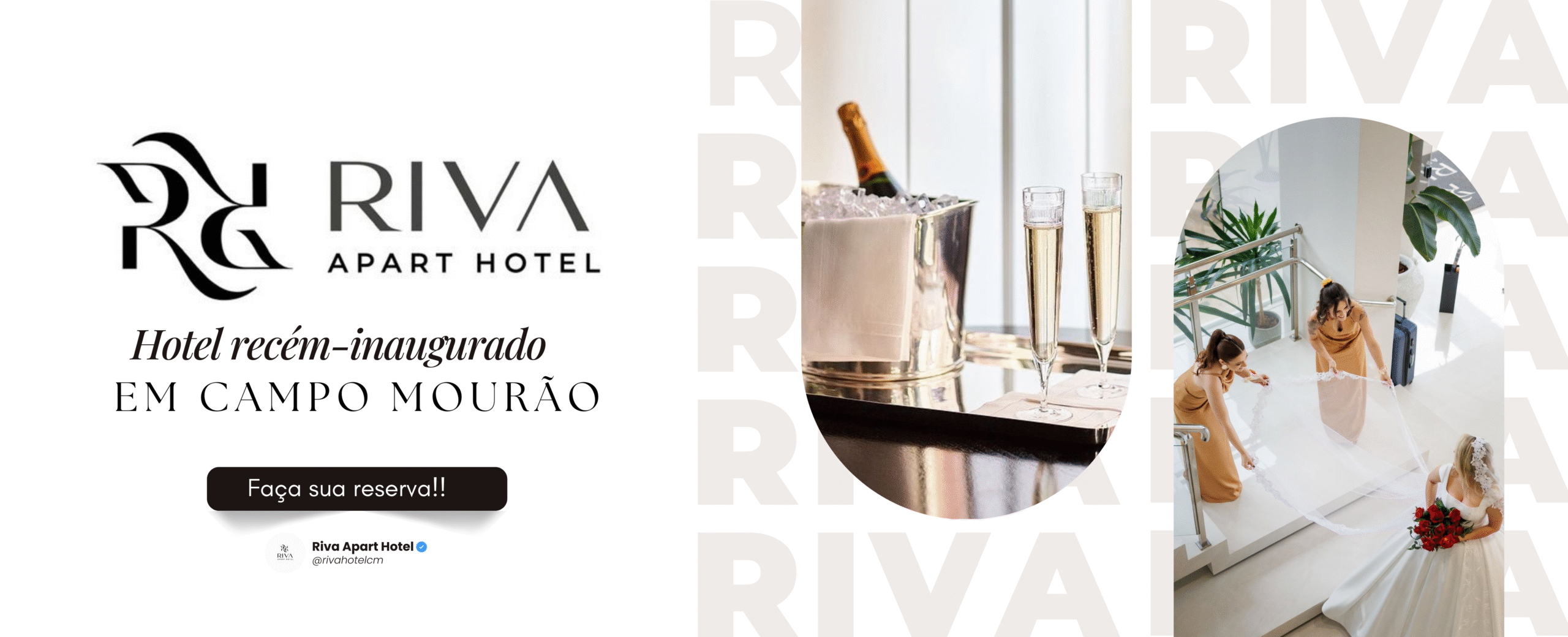 Banner para Site Black Friday Loja de Roupas Minimalista Bege e Marrom